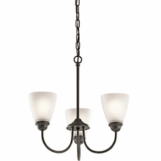 Kichler 43637OZ Jolie Olde Bronze Mini Chandelier Light