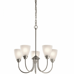Kichler 43638NI Jolie Brushed Nickel Chandelier Lighting
