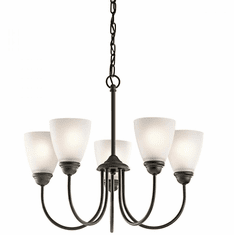 Kichler 43638OZ Jolie Olde Bronze Lighting Chandelier