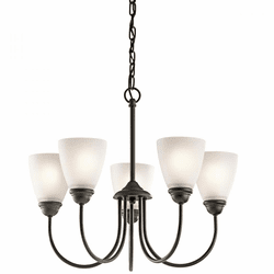 Kichler 43638OZ Jolie Olde Bronze Lighting Chandelier