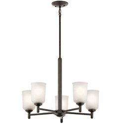 Kichler 43671OZ Shailene Olde Bronze Chandelier Light