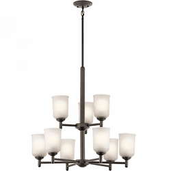 Kichler 43672OZ Shailene Olde Bronze Hanging Chandelier