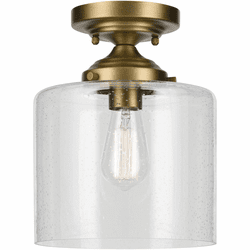 Kichler 44033NBR Winslow Contemporary Natural Brass Home Ceiling Lighting