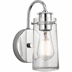 Kichler 45457CH Braelyn Modern Chrome Lighting Wall Sconce