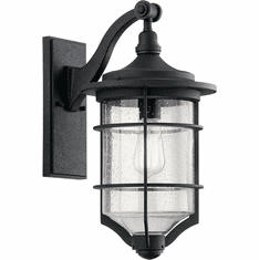 Kichler 49127DBK Royal Marine Distressed Black Exterior Wall Lighting