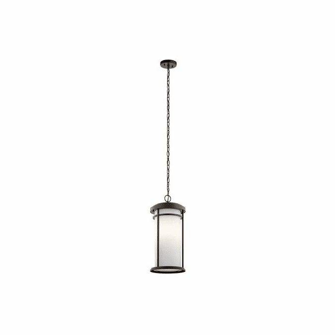 Kichler 49689OZL18 Toman Modern Olde Bronze Outdoor Lighting Pendant