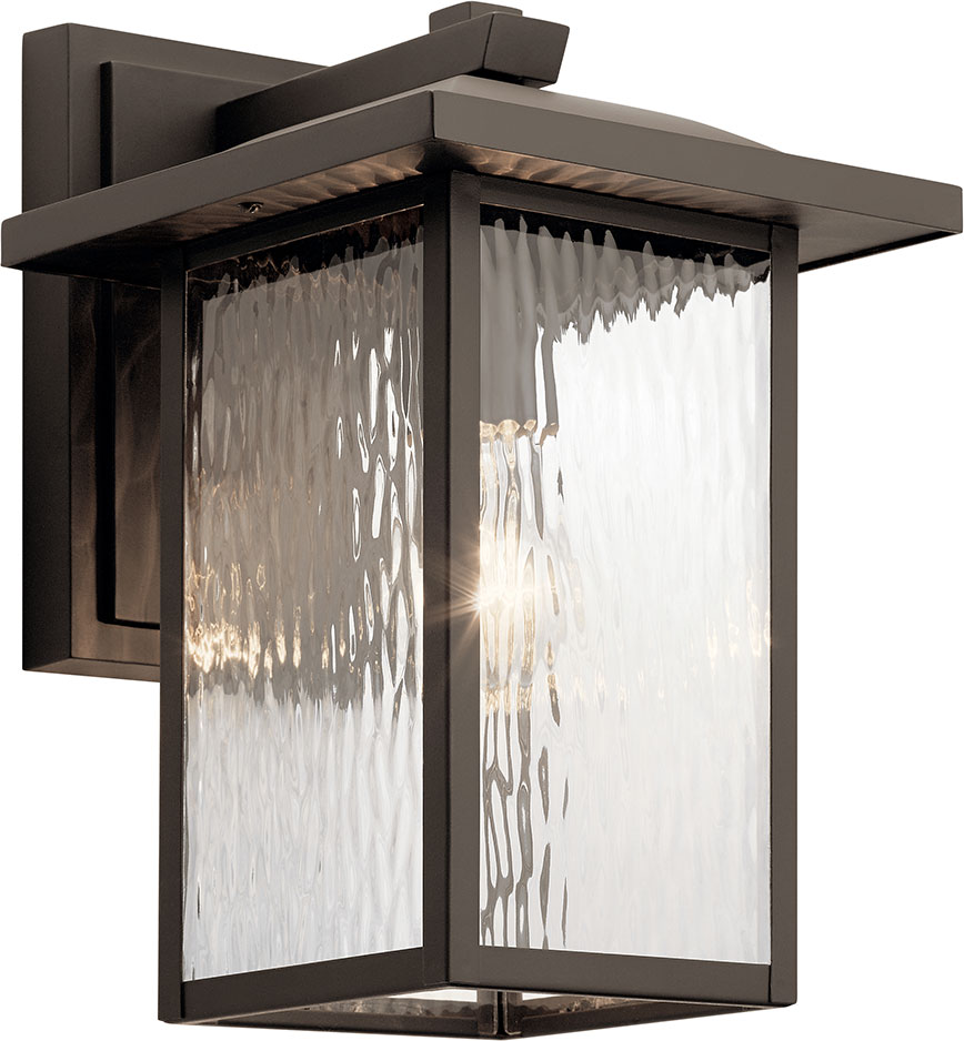 Kichler 49925OZ Capanna Olde Bronze Outdoor Lighting Wall Sconce KIC