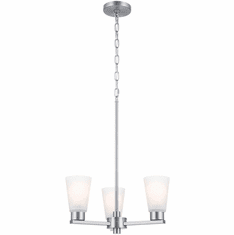 Kichler 52435NI Stamos Brushed Nickel Mini Chandelier Light