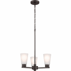 Kichler 52435OZ Stamos Olde Bronze Mini Chandelier Lighting