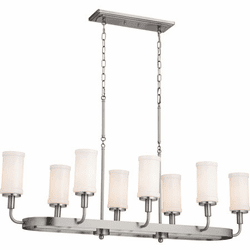 Kichler 52453CLP Vetivene Contemporary Classic Pewter Island Lighting