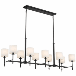 Kichler 52503BK Ali Black Kitchen Island Lighting