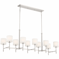 Kichler 52503PN Ali Polished Nickel Island Lighting