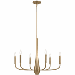 Kichler 52525CPZ Deela Contemporary Champagne Bronze Chandelier Light