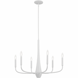 Kichler 52525WH Deela Contemporary White Chandelier Lighting