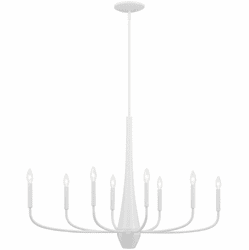 Kichler 52528WH Deela Contemporary White Hanging Chandelier