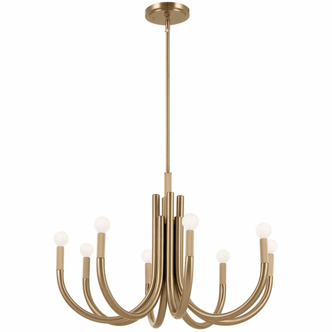 Kichler 52550CPZ Odensa Contemporary Champagne Bronze Hanging