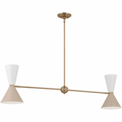 Kichler 52569CPZGRG Phix Modern Champagne Bronze Island Light Fixture