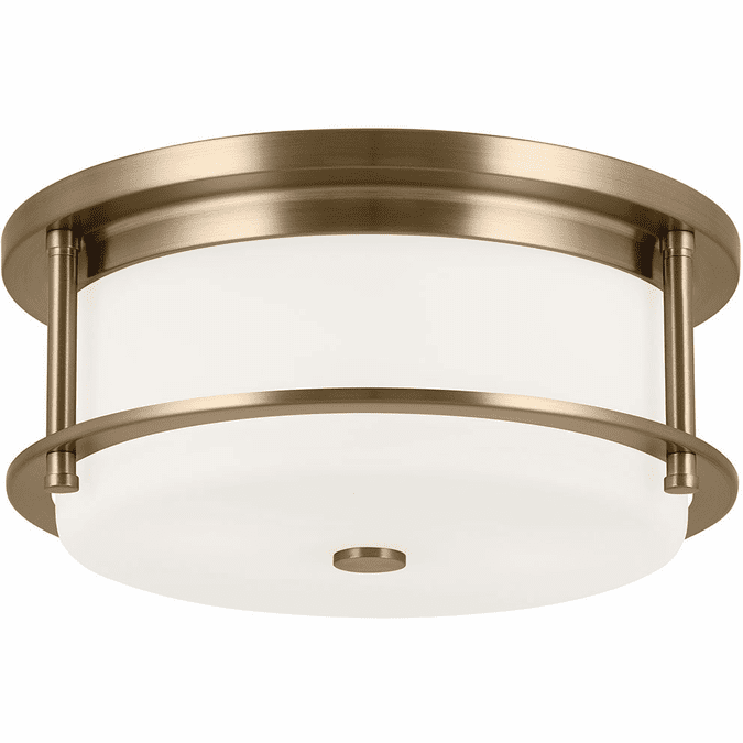 Kichler 52595CPZ Brit Champagne Bronze 12" Ceiling Light Fixture