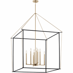 Kichler 52629CPZ Eisley Champagne Bronze 34.75" Entryway Light Fixture