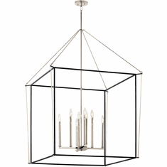 Kichler 52629PN Eisley Polished Nickel 34.75" Entryway Light Fixture