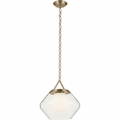 Kichler 52783CPZ Nella Modern Champagne Bronze Lighting Pendant