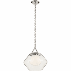 Kichler 52783PN Nella Contemporary Polished Nickel Pendant Light