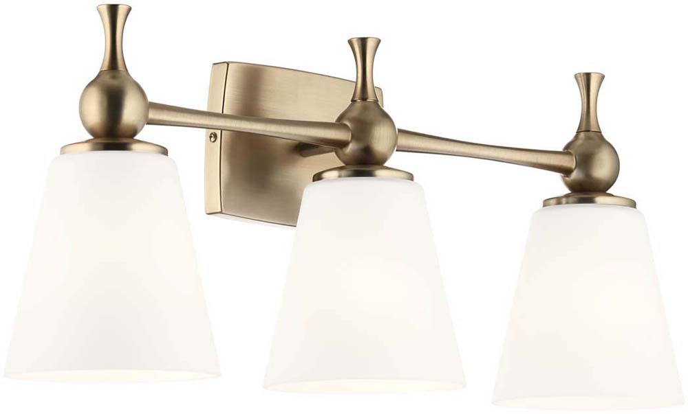 Kichler 55092CPZ Cosabella Champagne Bronze 2-Light Bathroom Light ...