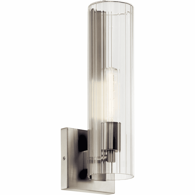 Kichler 55165NI Jemsa Contemporary Brushed Nickel Sconce Lighting - KIC ...