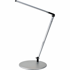 Koncept AR1000-SIL-DSK Z-Bar Solo Modern Silver LED Study Lamp