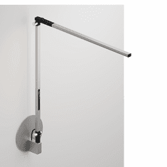Koncept AR1000-SIL-HWS Z-Bar Solo Modern Silver LED Hardwire Wall Mount Desktop Lamp