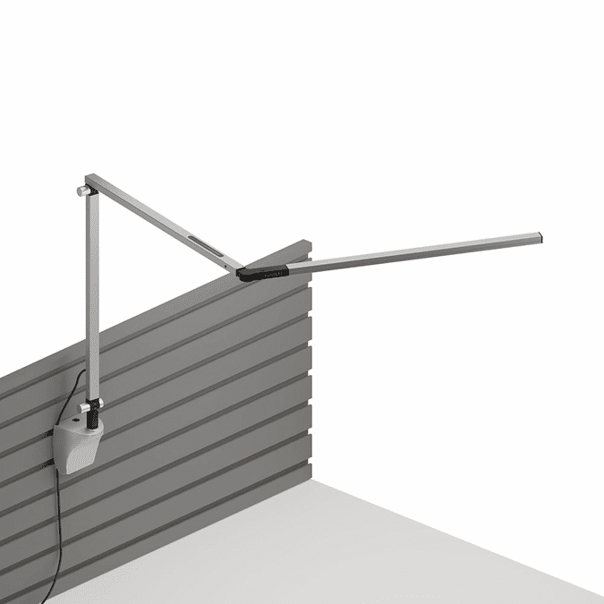 Koncept AR3200-SIL-SLT Z-Bar Slim Contemporary Silver LED Slatwall Mount Task Lighting