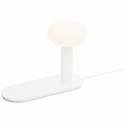 Koncept CMT-S-QCB-MWT Combi Contemporary Matte White LED Table Lamp