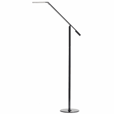 Koncept ELX-A-X-BLK-FLR Equo Contemporary Black LED Floor Lamp Light