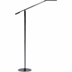 Koncept ELX-A-X-CRM-FLR Equo Contemporary Chrome LED Floor Lamp Lighting