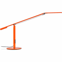 Koncept ELX-A-X-ORG-DSK Equo Contemporary Orange LED Study Lamp