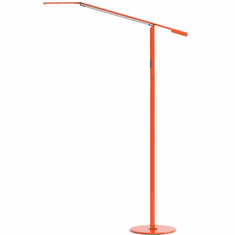 Koncept ELX-A-X-ORG-FLR Equo Contemporary Orange LED Floor Lamp Light