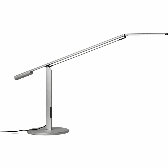 Koncept ELX-A-X-SIL-DSK Equo Modern Silver LED Craft Lamp