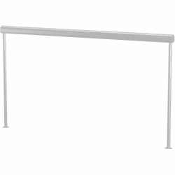 Koncept SF1-36-19-3500-SIL-THR-NCU Sobre Contemporary Silver LED 36" Table Lighting / Reading Lamp