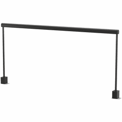 Koncept SF1-46-19-3500-MBK-2CF-NCU Sobre Contemporary Metallic Black LED 46" Table Lamp / Task Lighting