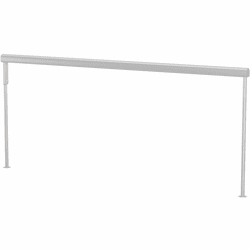 Koncept SF1-46-19-3500-SIL-THR-ODC Sobre Contemporary Silver LED 46" Table Light / Craft Lamp