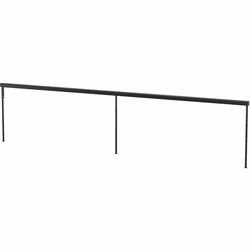 Koncept SF1-46+46-19-3500-MBK-THR-ODC Sobre Contemporary Metallic Black LED 92" Table Light / Craft Lamp
