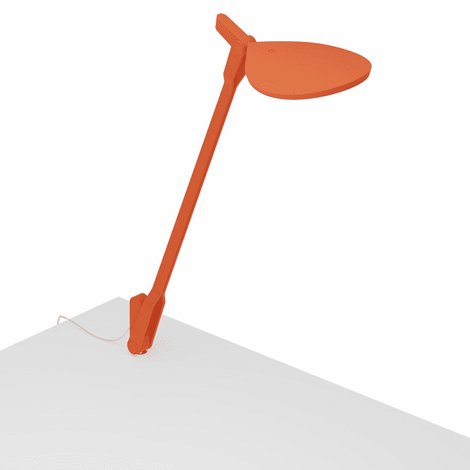 Koncept SPY-W-MOR-USB-THR Splitty Modern Matte Orange LED USB Through-Table Mount Craft Lamp
