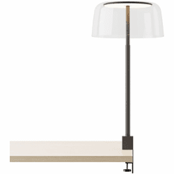 Koncept YUC-SW-MTB-2CF+SCLR Yurei Modern Matte Black LED Table Lamp