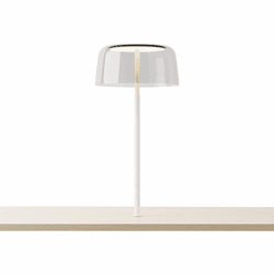 Koncept YUC-SW-MWT-THR+SCLR Yurei Modern Matte White LED Table Top Lamp