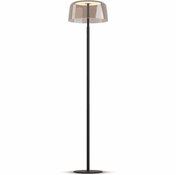 Koncept YUF-SW-MTB+STEA Yurei Modern Matte Black LED Floor Lamp