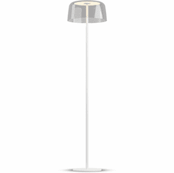 Koncept YUF-SW-MWT+SCLR Yurei Modern Matte White LED Floor Lamp Lighting