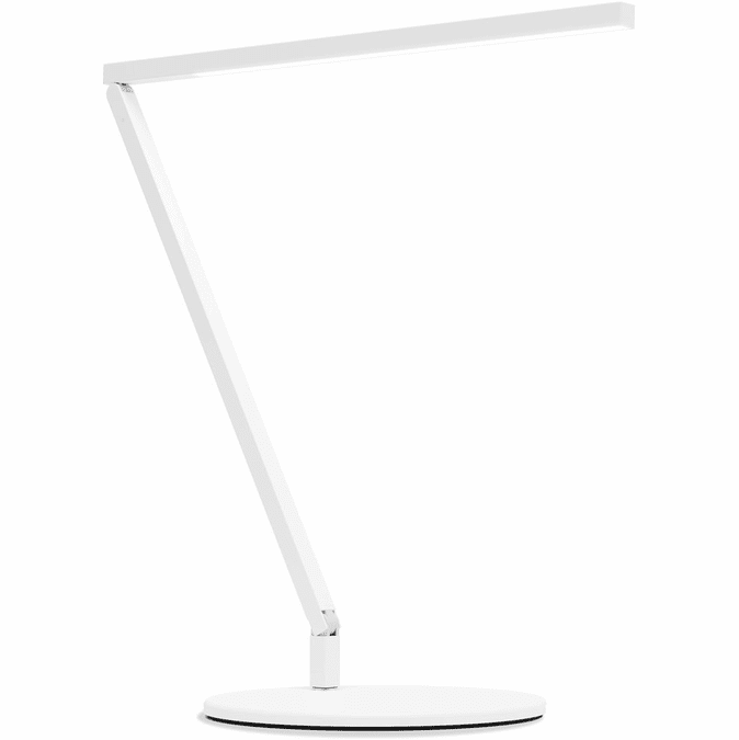 Koncept ZBD1000MWTDSK ZBar Gen 4 Contemporary Matte White LED Desk