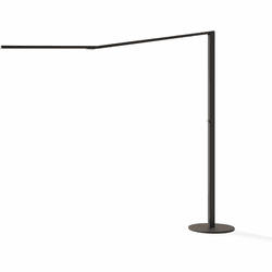 Koncept ZBF6000-SW-MTB Z-Bar Gen 4 Contemporary Matte Black LED Light Floor Lamp