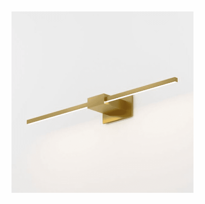 Koncept ZBW244CMSWGLD ZBar Wall Sconce Contemporary Gold LED 24