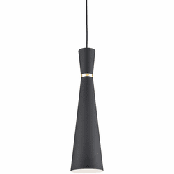 Kuzco 493206-BK/GD Vanderbilt Contemporary Black With Gold Detail Mini Pendant Lamp